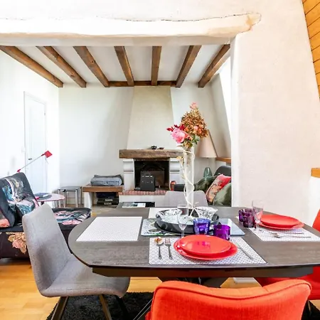 Comfortable Duplex - In The Heart Of For 8 Angers